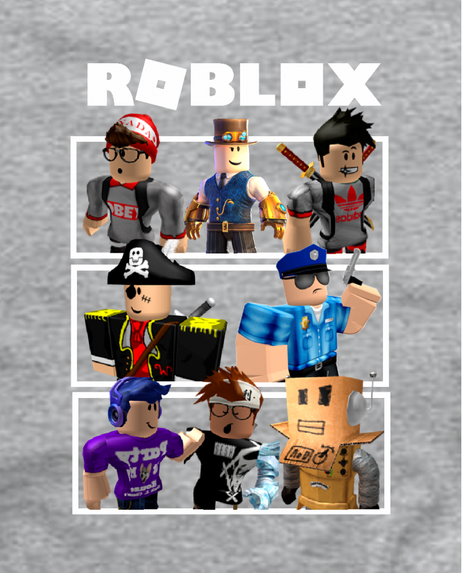 Marškinėliai roblox game
